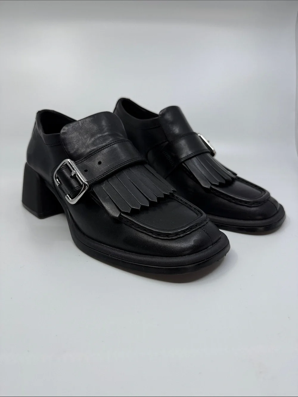 Vagabond Ansie Loafers Black 38 - Block Heel